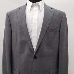 Hart Schaffner Marx Grey Two Button Sport Coat